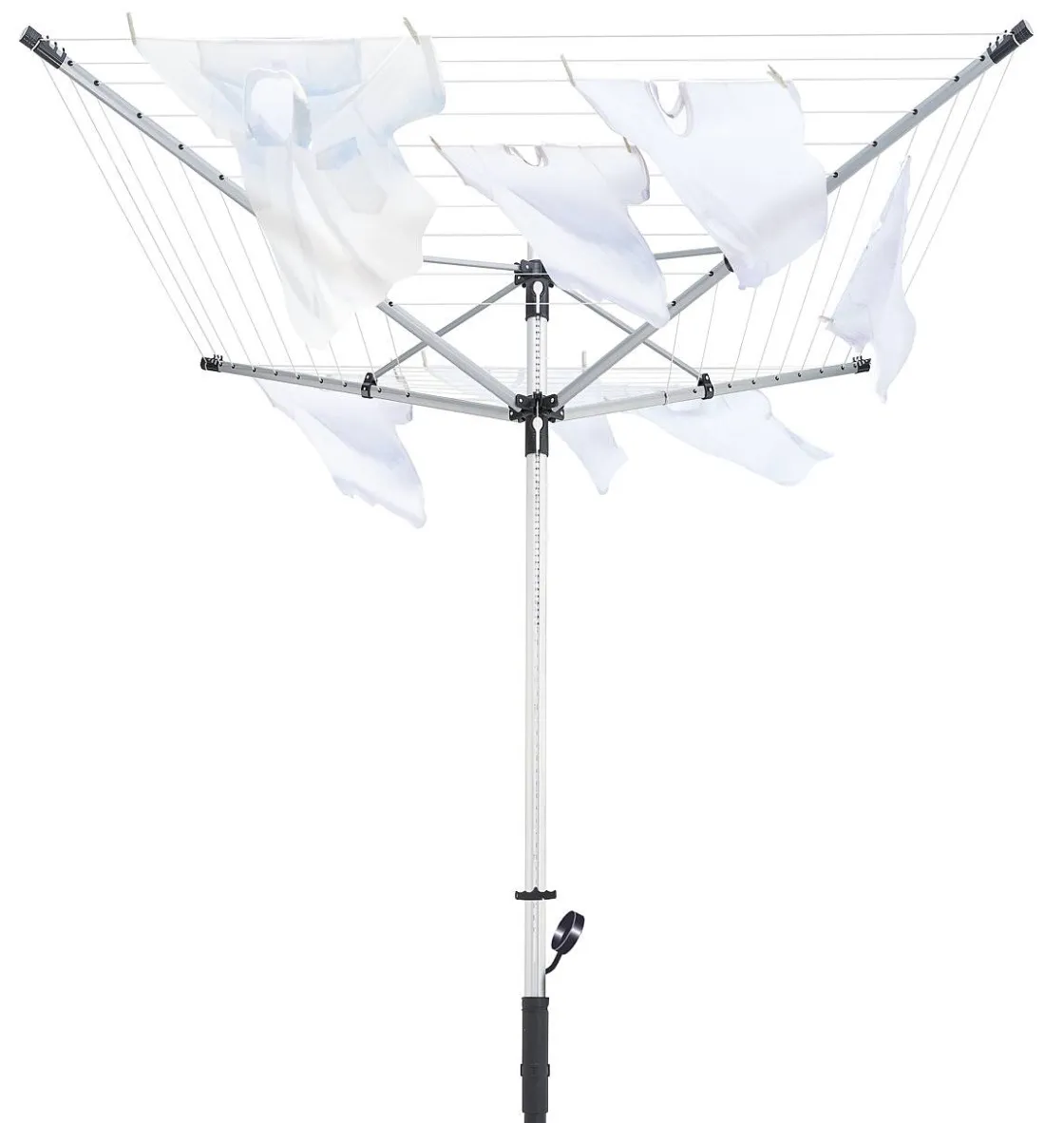 Brico Leifheit Droogmolen Linolift 500 Zwart 50M