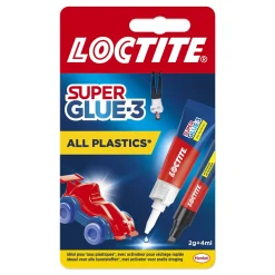 Brico Loctite Secondelijm Super Glue-3 All Plastics 2Gr+4Ml Best