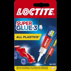 Loctite Secondelijm Super Glue-3 All Plastics 2Gr+4Ml-Brico Sale