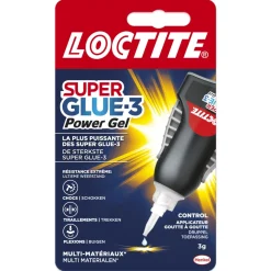 Loctite Secondelijm Super Glue-3 Power Gel 3Gr-Brico Hot