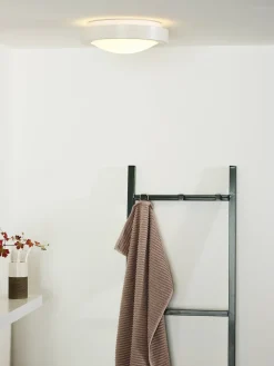 Brico Lucide Plafondlamp Fresh Wit 27Cm E27 Sale