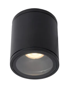 Brico Lucide Plafondspot Aven Zwart 9Cm Gu10 Discount