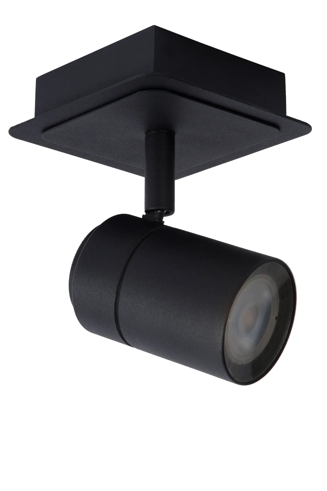 Brico Lucide Plafondspot Lennert Zwart Gu10 5W Online