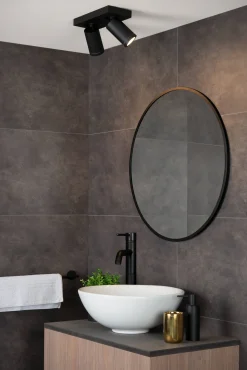 Brico Lucide Spot Led Taylor Zwart 2X5W Sale