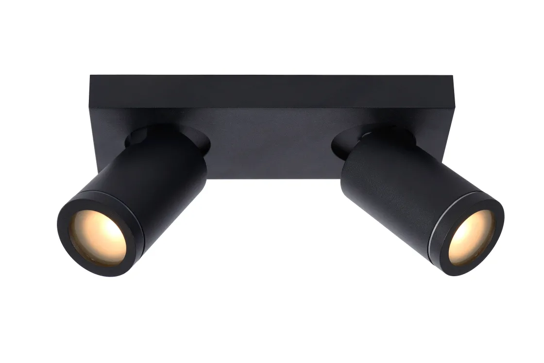 Brico Lucide Spot Led Taylor Zwart 2X5W Sale