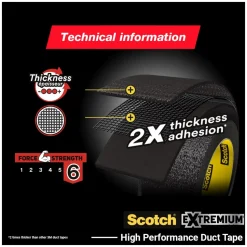 3M Scotch Ducttape Extremium Ultra Dt17 25M 48Mm-Brico Hot