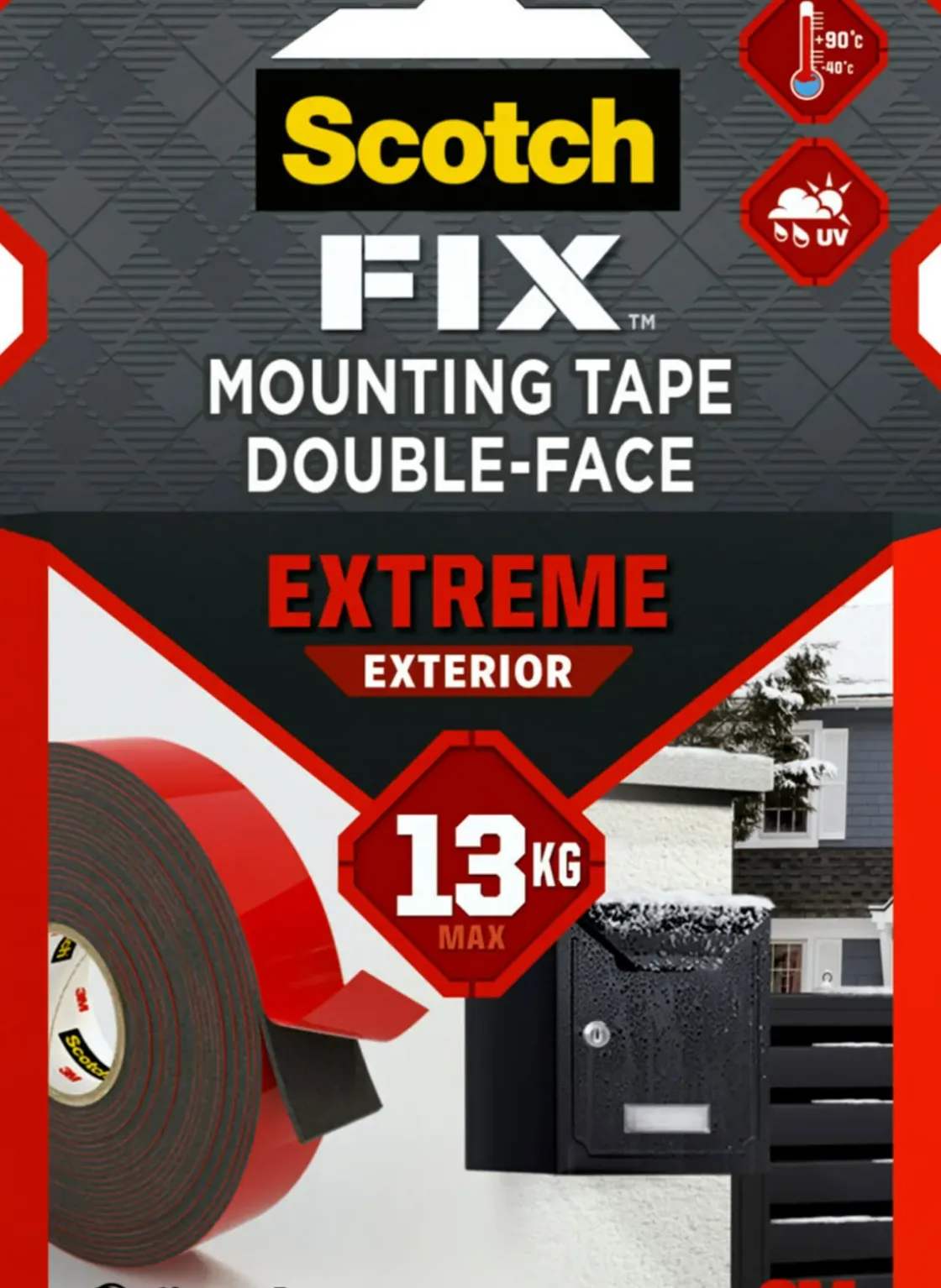 3M Scotch Extreme Montagetape 5Mx19Mm-Brico