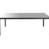 Macari Tuintafel Aluminium/Glas 200X100X75Cm-Brico New