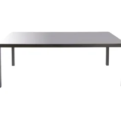 Macari Tuintafel Aluminium/Glas 200X100X75Cm-Brico New