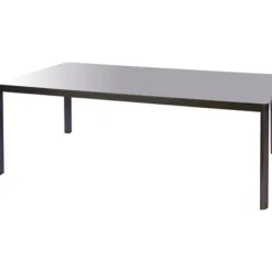 Macari Tuintafel Aluminium/Glas 200X100X75Cm-Brico New
