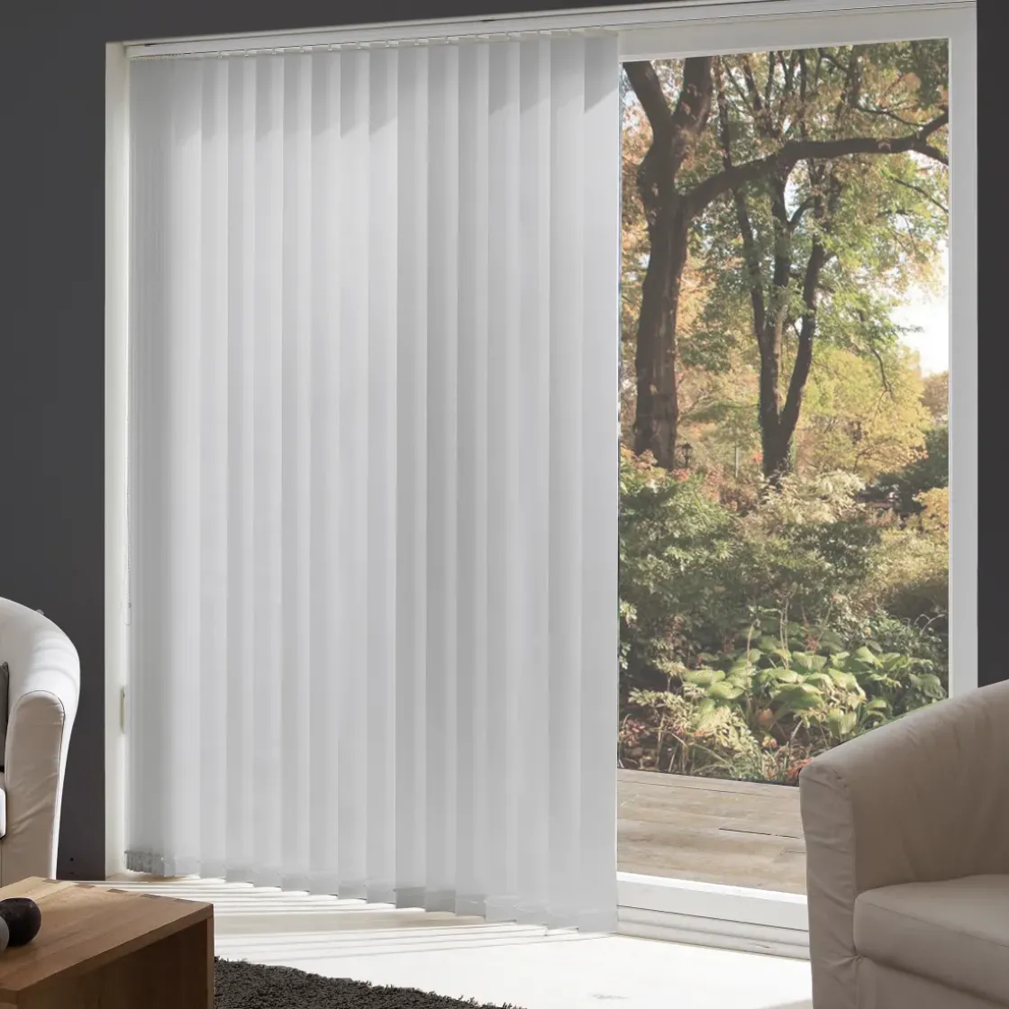 Madeco 3101 Verticale Lamellen 5 Stuks Klassiek Wit 8,9 X 280 Cm-Brico Outlet