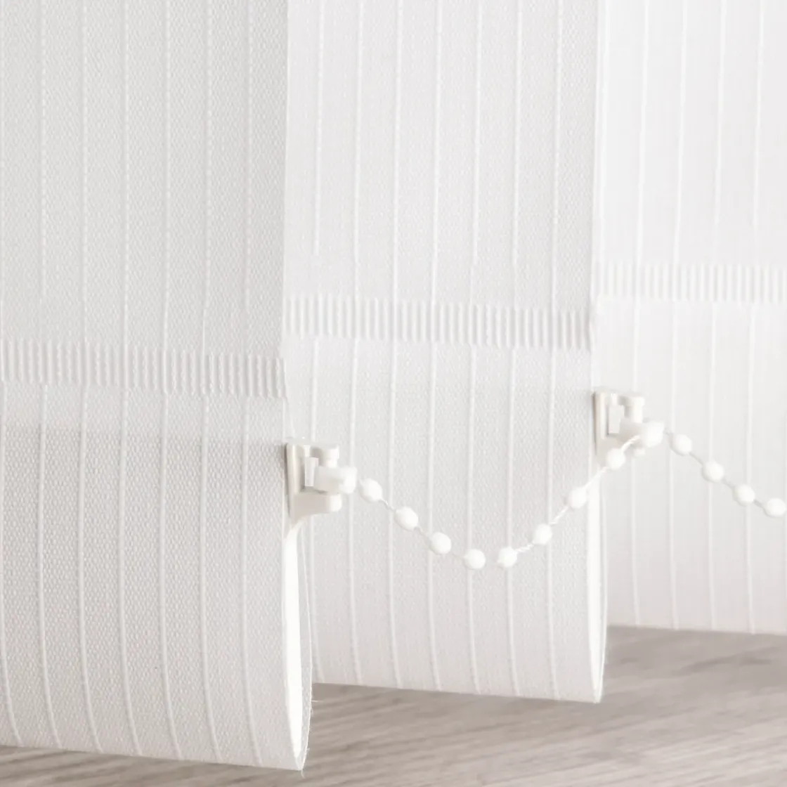 Madeco 3101 Verticale Lamellen 5 Stuks Klassiek Wit 8,9 X 280 Cm-Brico Outlet