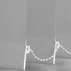 Madeco 3792 Verticale Lamellen 5 Stuks Verduisterend Grijs 8,9 X 280 Cm-Brico