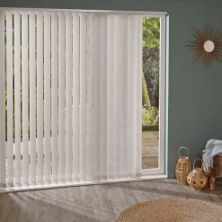 Madeco 3297 Verticale Lamellen 5 Stuks Lichtdoorlatend Goudgrijs 8,9 X 280 Cm-Brico Best