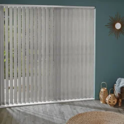 Madeco 3696 Verticale Lamellen Lezerd 5 Stuks Taupe 8,9 X 280 Cm-Brico Sale