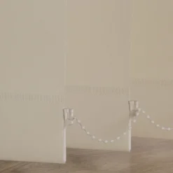 Madeco 3710 Verticale Lamellen 5 Stuks Lichtdoorlatend Beige 8,9 X 280 Cm-Brico Hot