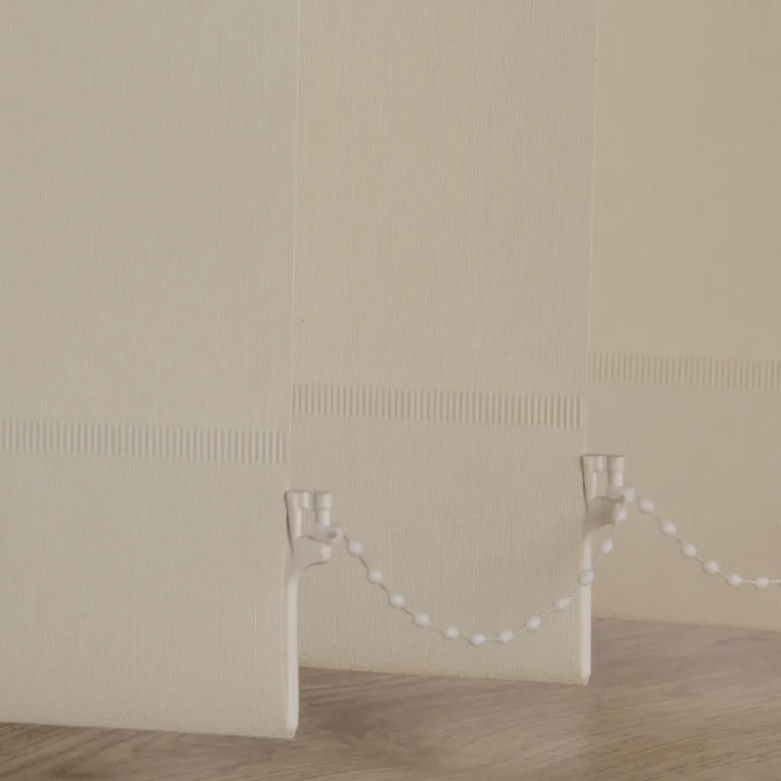 Madeco 3710 Verticale Lamellen 5 Stuks Lichtdoorlatend Beige 8,9 X 280 Cm-Brico Hot