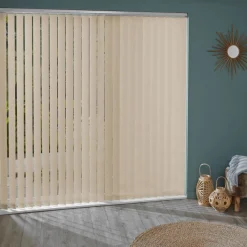 Madeco 3223 Verticale Lamellen 5 Stuks Beige 8,9 X 280 Cm-Brico