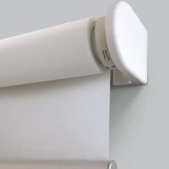 Madeco Grey Gemotoriseerd Lichtdoorlatend Rolgordijn E-Roll Grijs 120X250Cm-Brico Outlet