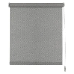 Madeco Grey Thermisch Lichtdoorlatend Rolgordijn Lichtgrijs 120X190Cm-Brico Clearance