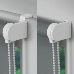 Madeco Manueel Lichtdoorlatend Rolgordijn Wit 1791 60X190Cm-Brico Clearance