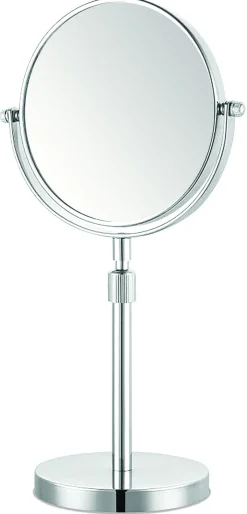 Brico Make-Up Spiegel Rond 5X Vergrotend Staand Chroom O15Cm Hot