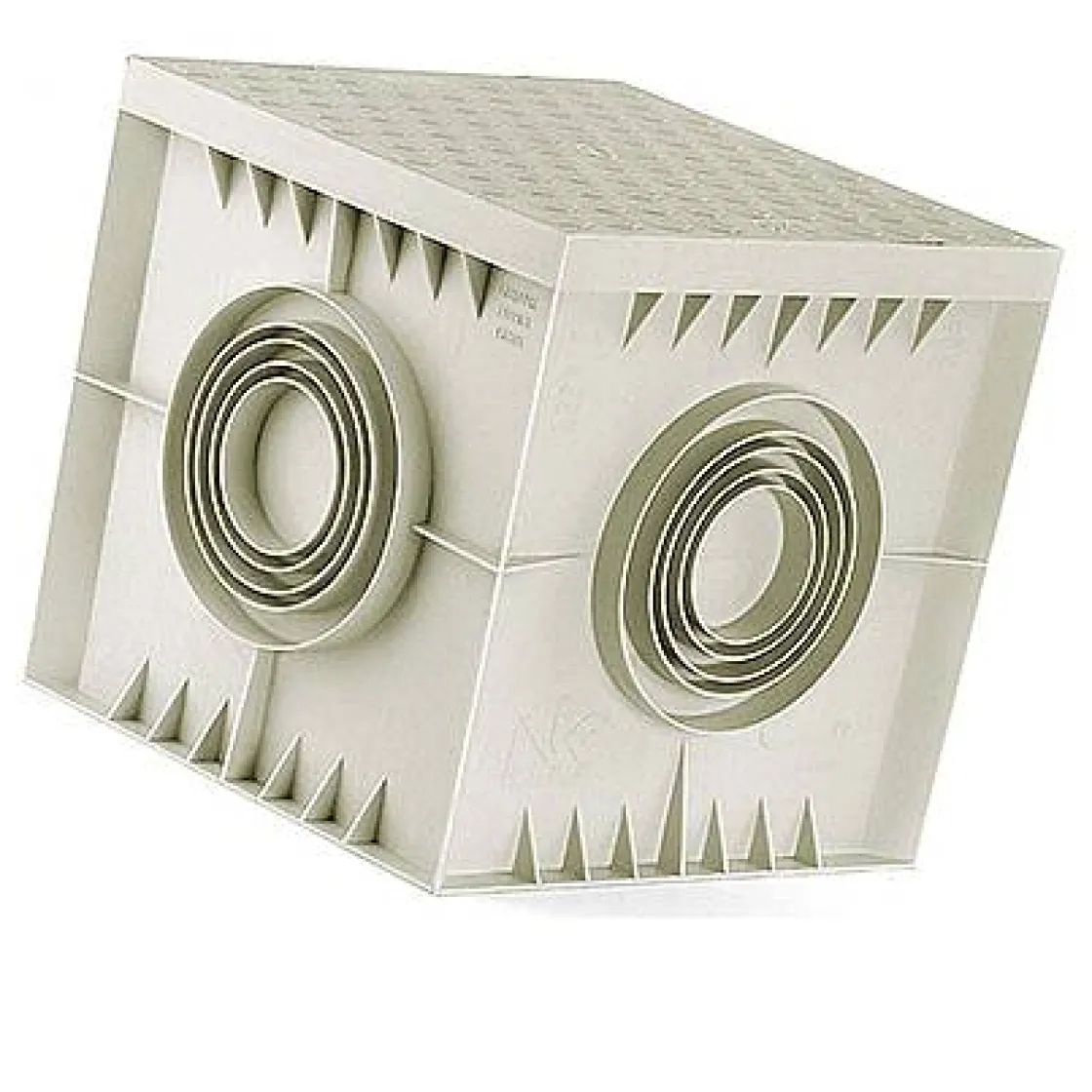 Brico Martens Inspectieput Universeel Grijs 30 X 30 Cm Hot