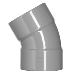 Brico Martens Pvc Bocht 45° Vv O80Mm Grijs Hot