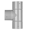 Brico Martens T-Stuk Voor Drainagebuis Pvc Grijs 100 Mm Best