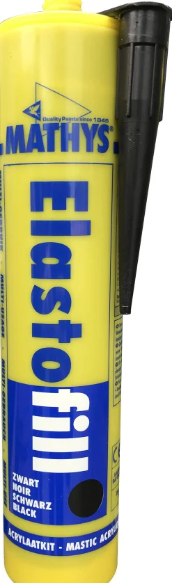 Brico Mathys Elastofill Zwart 310Ml Hot
