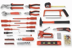 Brico Meister Gereedschapset 60-Delig In Koffer Sale