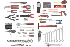 Brico Meister Gereedschapset 156-Delig In Trolleykoffer Best