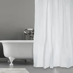 Brico Msv Douchegordijn Wit 240Cm Sale