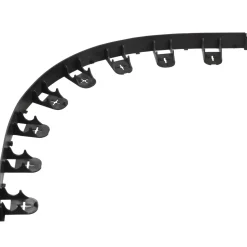 Nature Grasranden Pp/Pe Zwart 100X4,5Cm 4 Stuks-Brico Discount