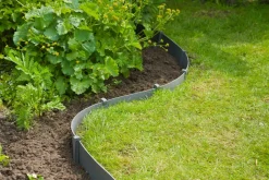 Nature Grondpennen Voor Tuinborder Polyethyleen Grijs 1,9X1,8X26,7Cm 10 Stuks-Brico
