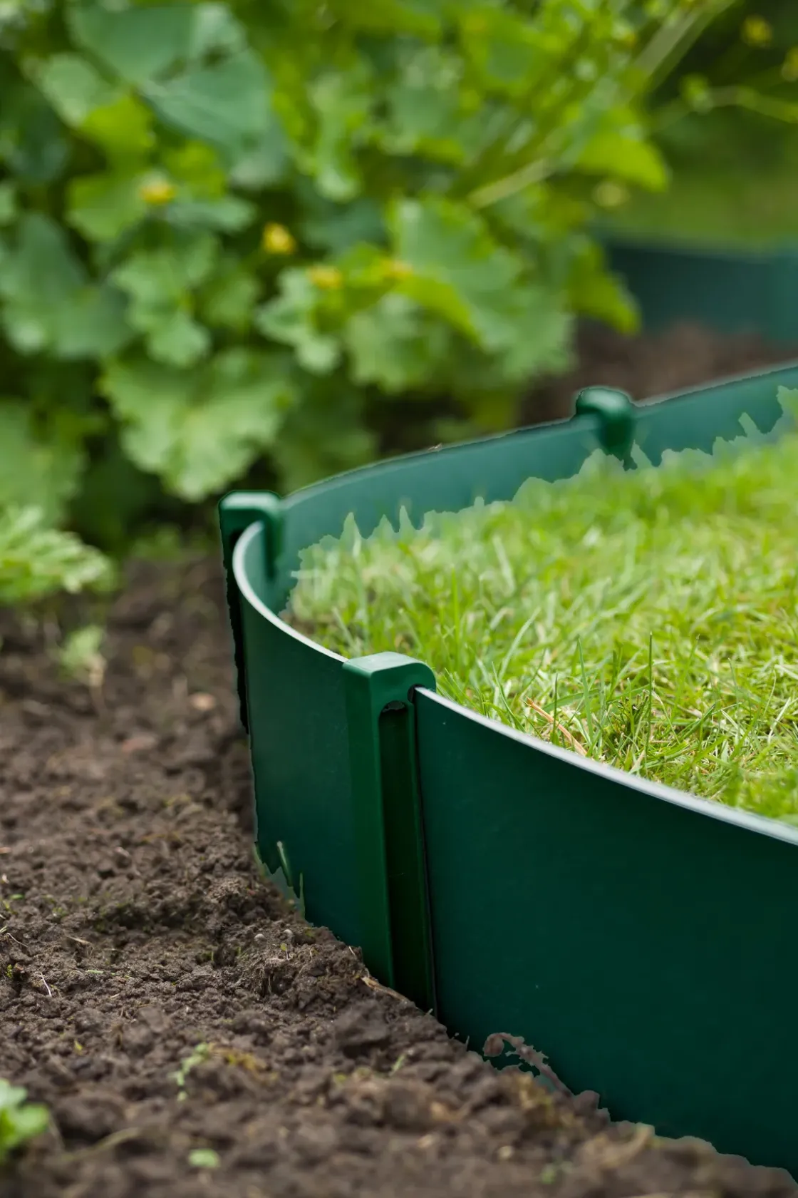 Nature Grondpennen Voor Tuinborder Polyethyleen Groen 1,9X1,8X26,7Cm 10 Stuks-Brico