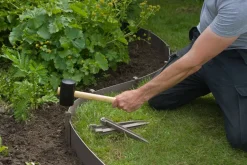 Nature Grondpennen Voor Tuinborder Polyethyleen Taupe 1,9X1,8X26,7Cm 10 Stuks-Brico Clearance