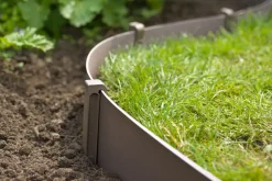 Nature Grondpennen Voor Tuinborder Polyethyleen Taupe 1,9X1,8X26,7Cm 10 Stuks-Brico Clearance