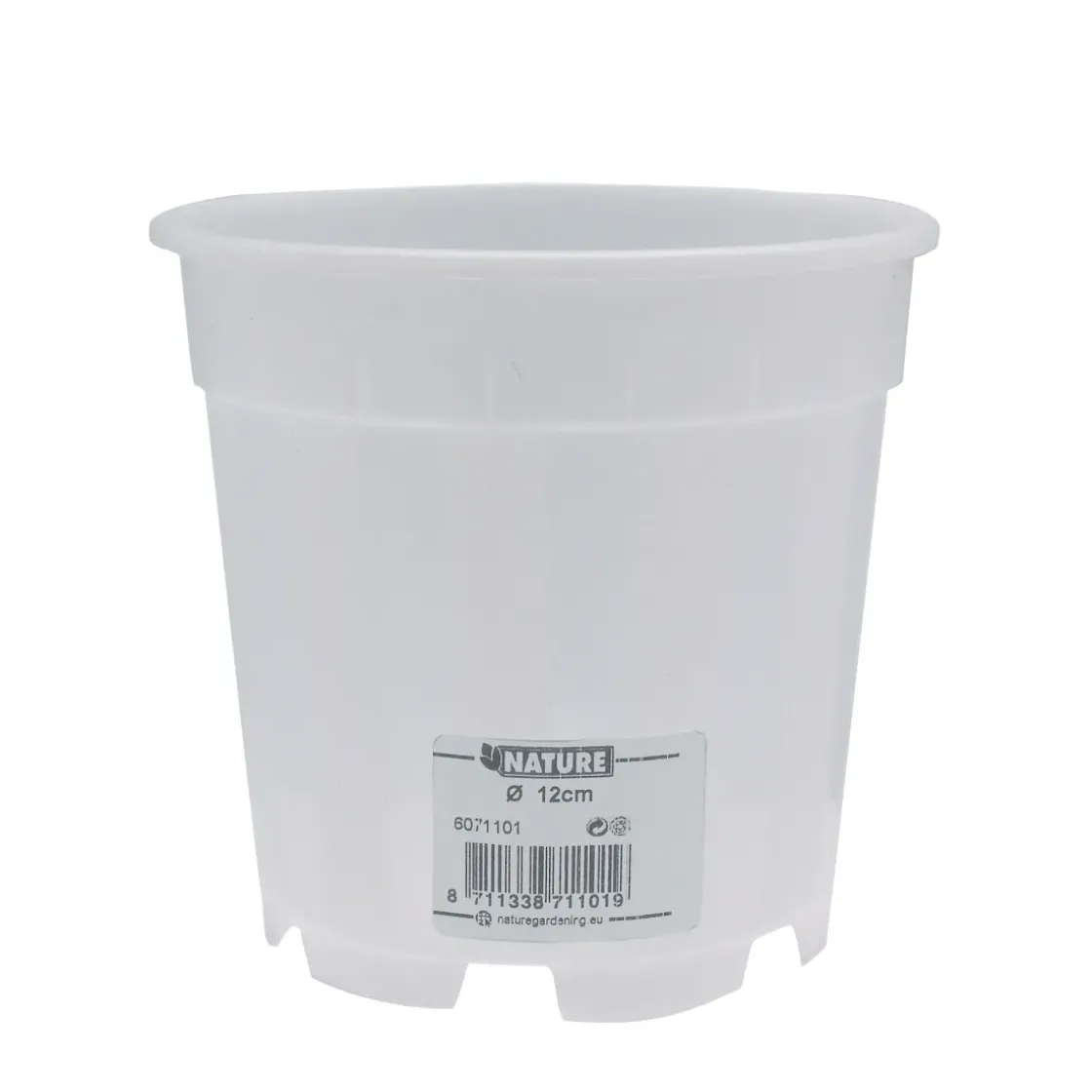 Nature Orchideeen Pot Transparant O12Cm-Brico Discount