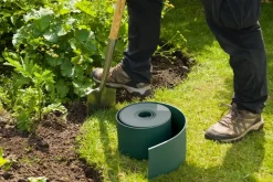 Nature Tuinborder Pe Groen 3Mm - 10X0,15M-Brico Discount