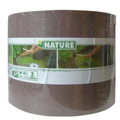Nature Tuinborder Pe Taupe 3Mm - H15Cmx10M-Brico
