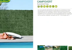 Nortene Kunstmatige Haag Campovert Groen 1X3M-Brico Hot