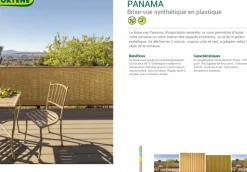 Nortene Scherm Panama Groen 1X3M-Brico Online