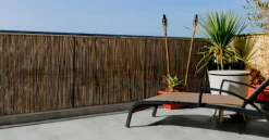 Nortene Tuinscherm Fency Kastanjebruin 1X3M-Brico