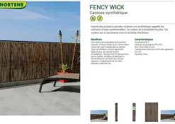 Brico Nortene Tuinscherm Fency Antraciet 1X3M Sale