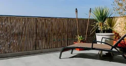 Brico Nortene Tuinscherm Fency Bruin Kunststof 1,5X3M Hot