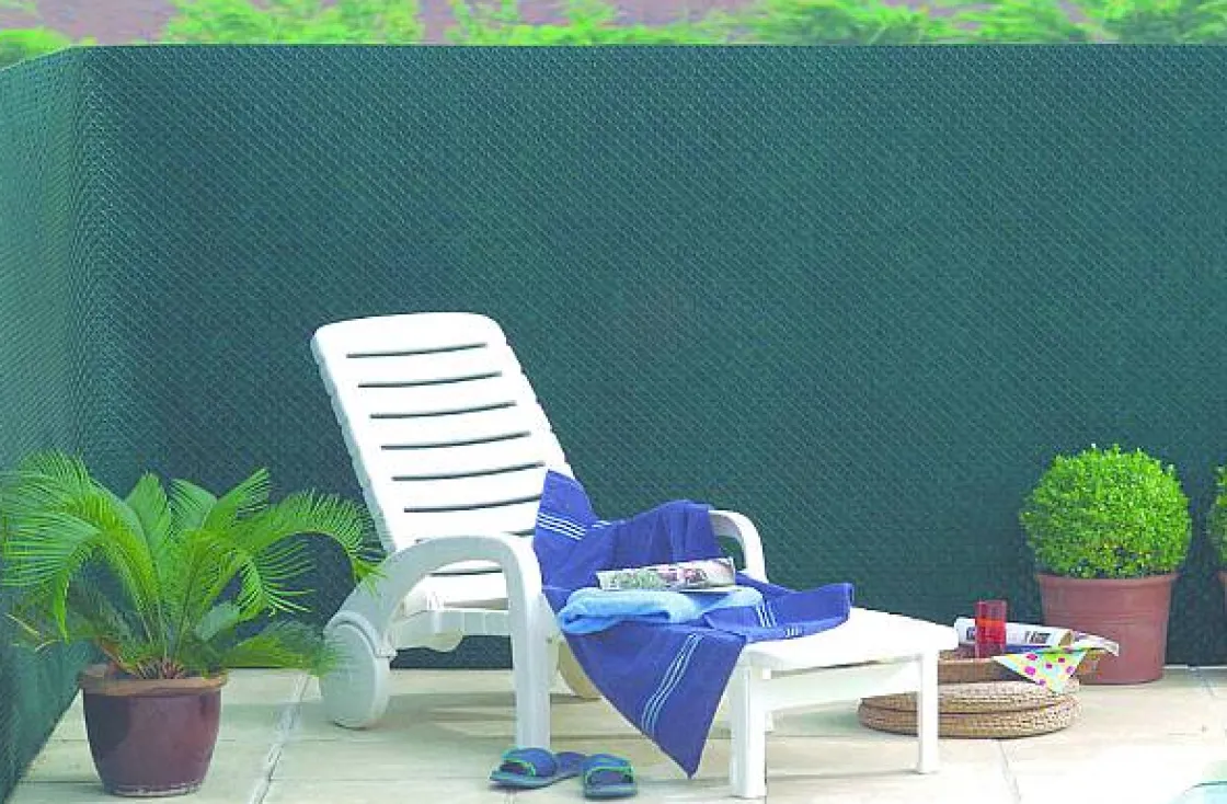 Brico Nortene Tuinscherm Plastic Groen 1X3M Clearance