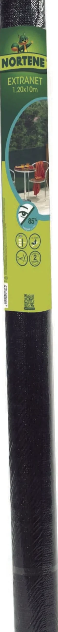 Nortene Zichtbelemmering Extranet Groen 1,2X10M-Brico Hot