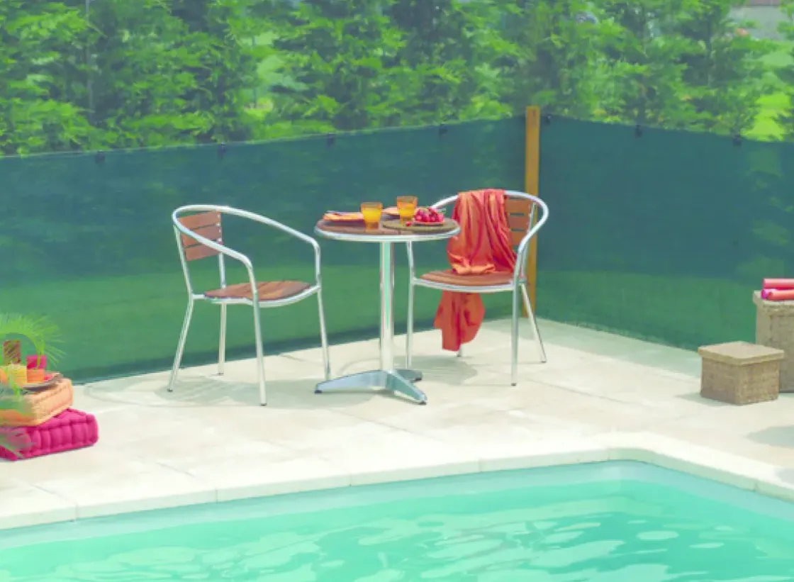 Nortene Zichtbelemmering Extranet Groen 1,2X10M-Brico Hot