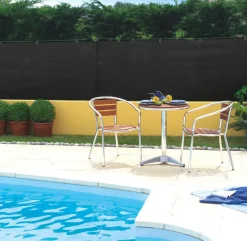 Nortene Zichtbelemmering Totaltex Zwart 1,5X10M-Brico Sale